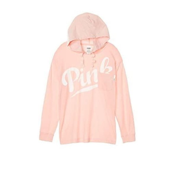 PINK Victoria's Secret Sweaters - 🌼2/20 Victoria's Secret PINK Campus Hoodie Tee